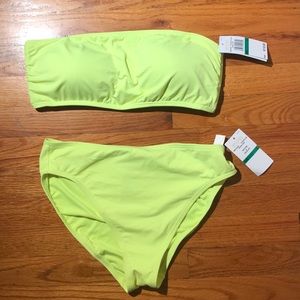 Michal Kors neon bathing suit